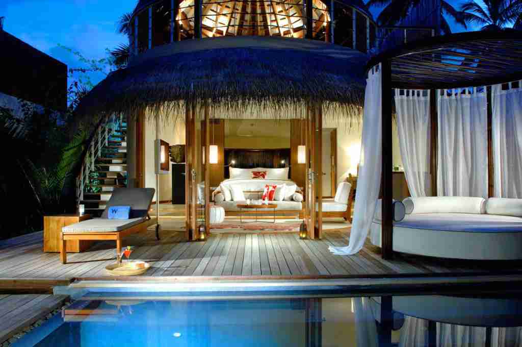 Ipe deck at W retreat and spa maldives