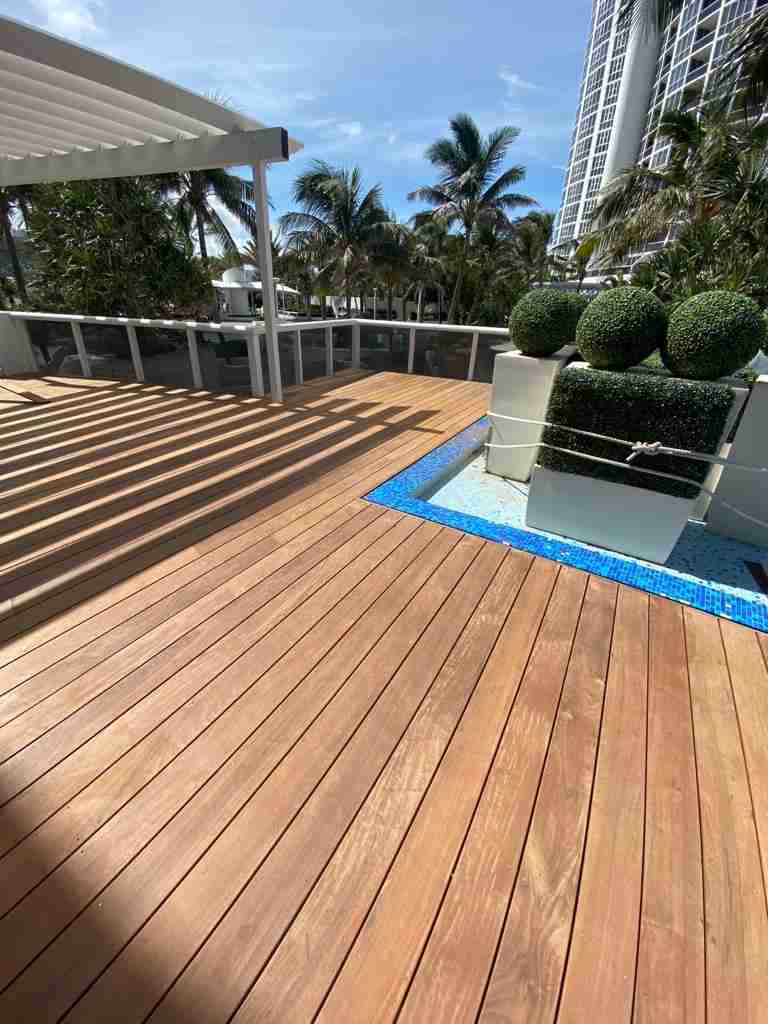 Ipe Deck At Trump