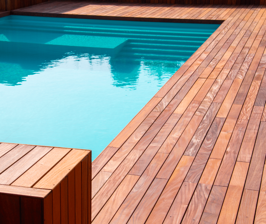Tropical Hardwood Flooring for Pools in Miami Tropical Hardwood Flooring for Pools in Miami
