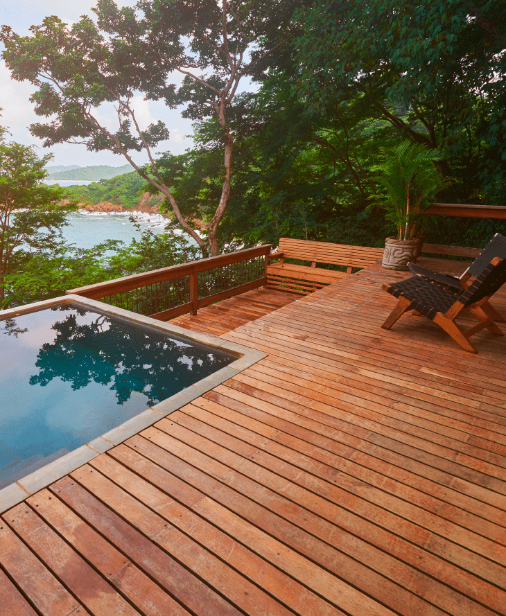 Tropical Hardwood and Composite Decking