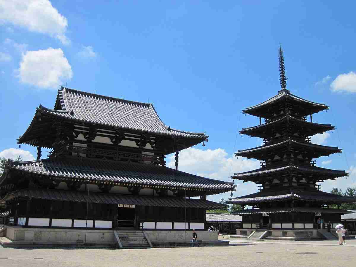 horyu temple of wood