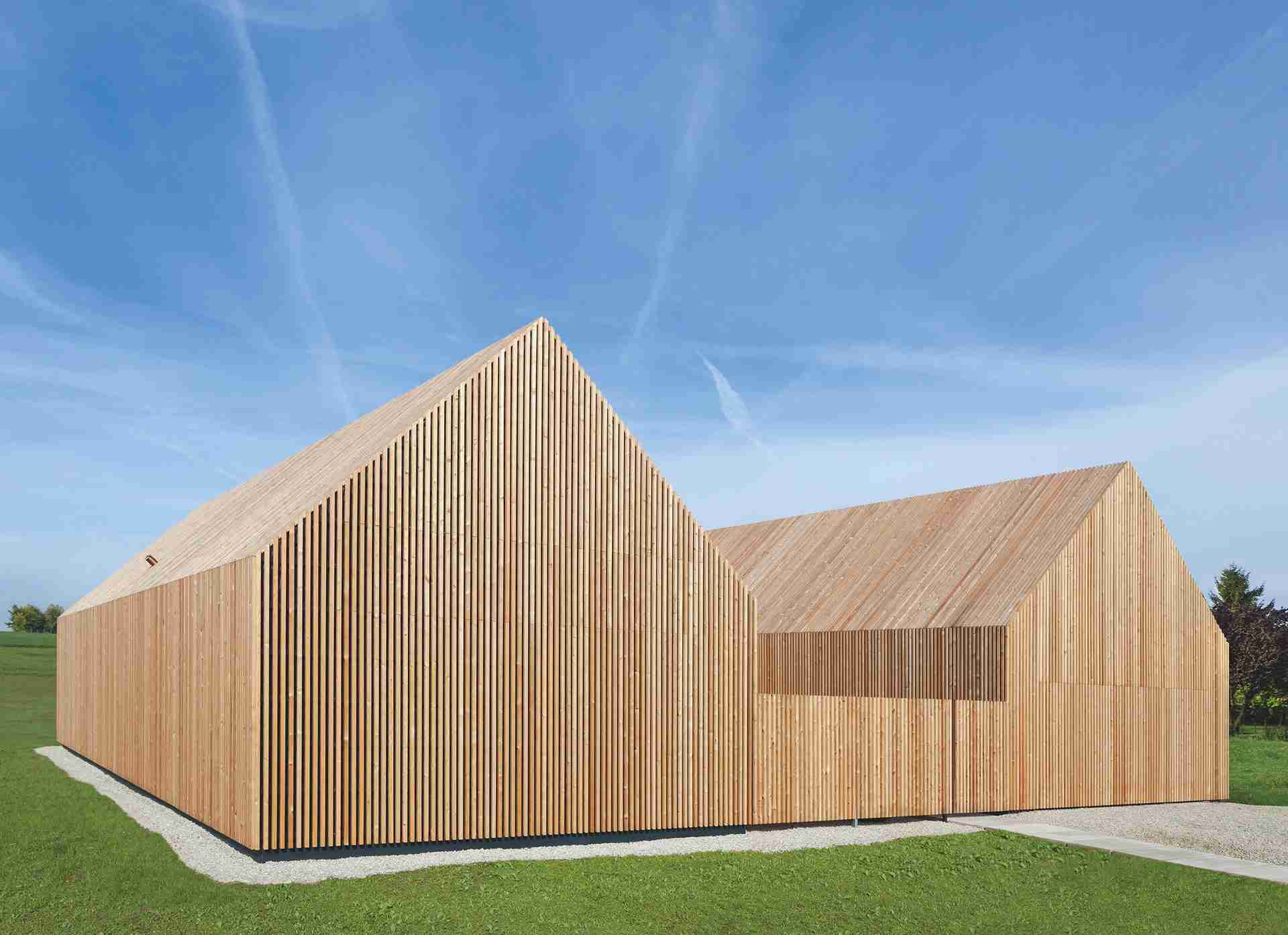 timber house made of wood
