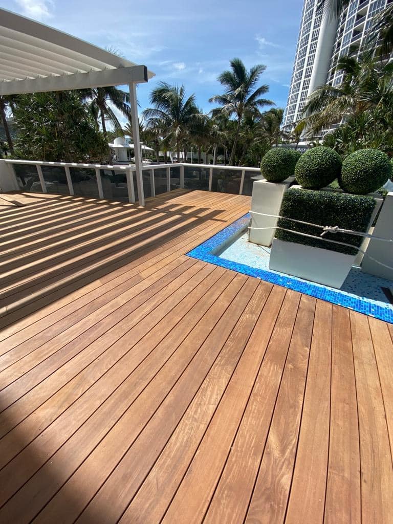 decking materials hardwood