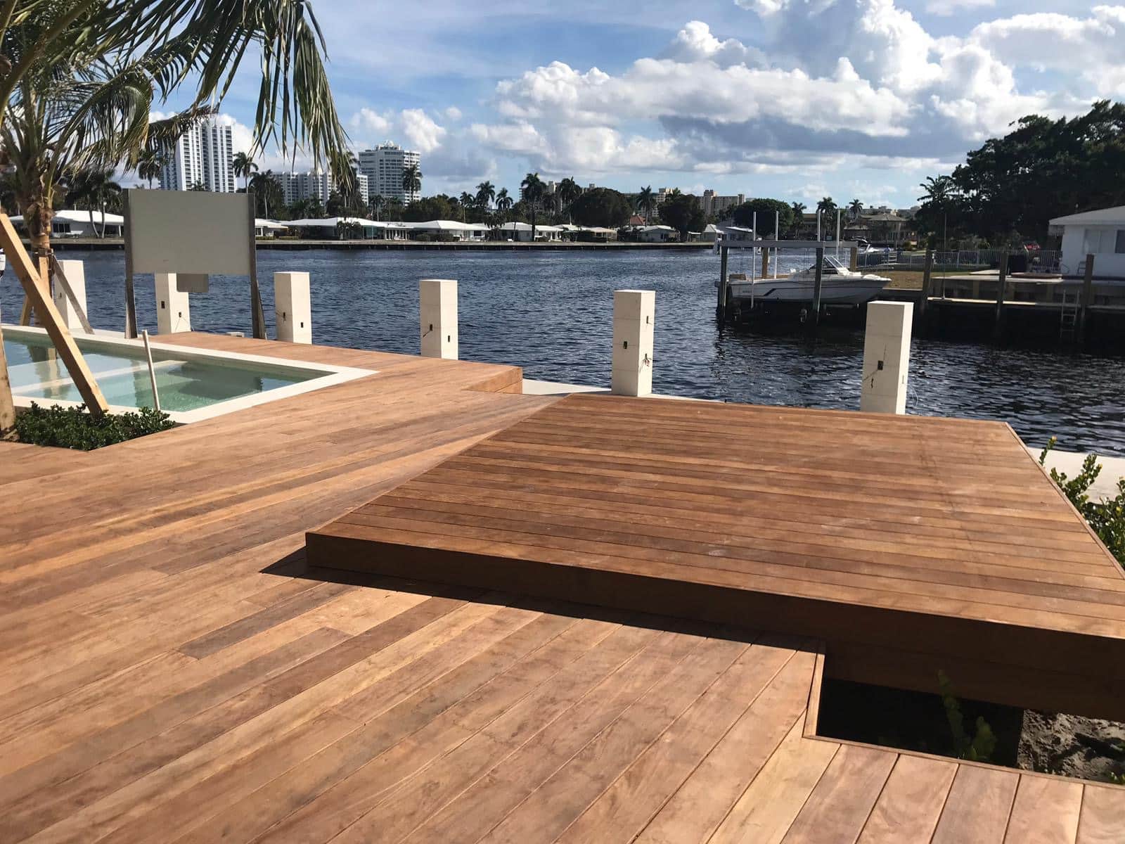 Decking materials Hardwoods