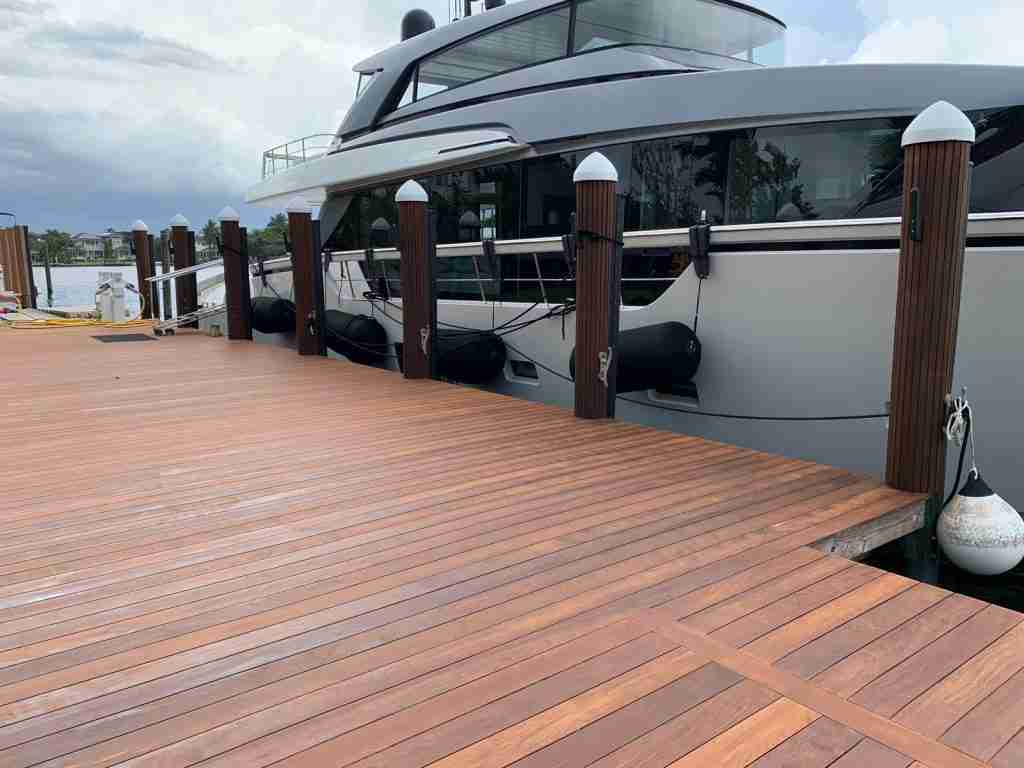 Ipe lumber dock