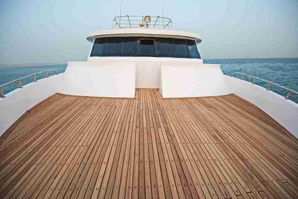 Teak Boat