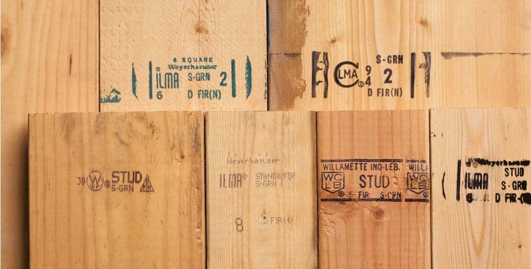 Lumber Grade Stamps