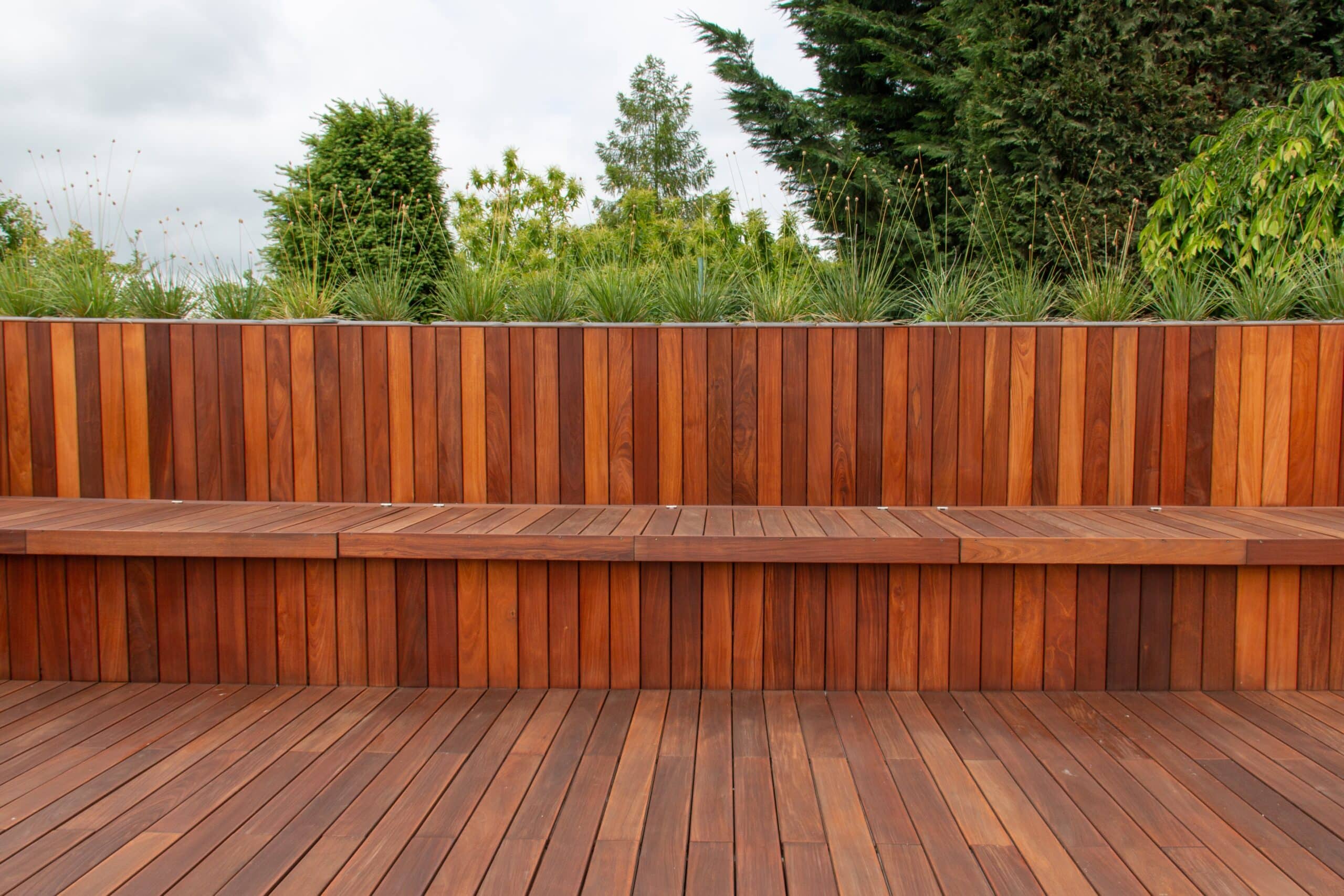 Eclectic Ipe Fence
