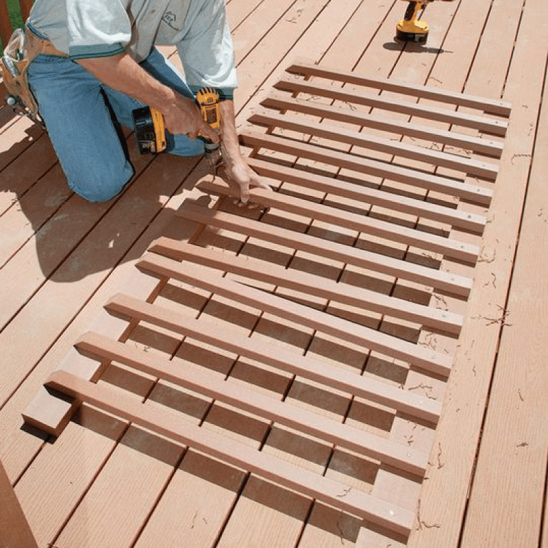 Get Balusters And Wood For The Deck Railing