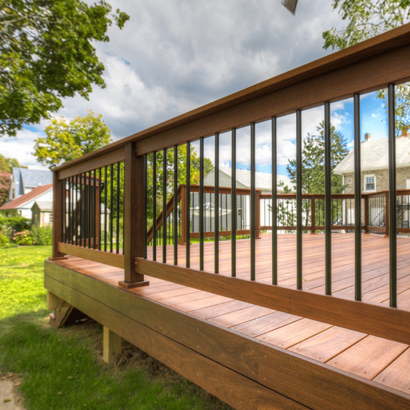  Installing The Deck Railing