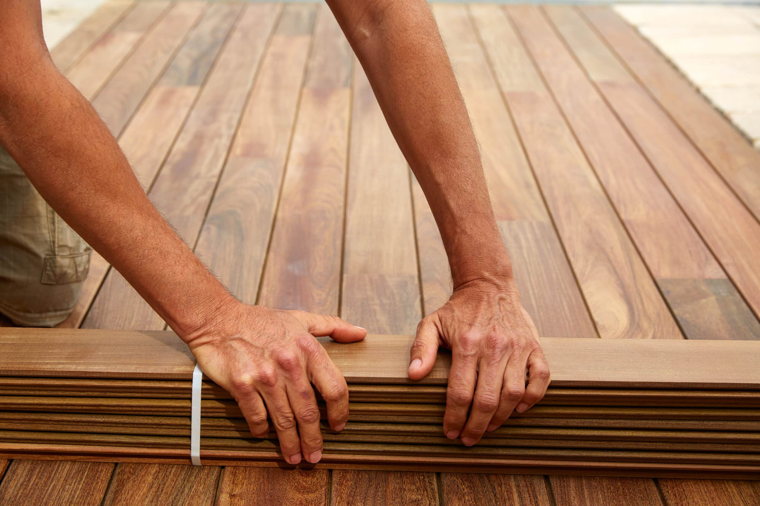 Ipe Decking Boards Installation