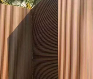 Cumaru wood on exterior Cumaru wood on exterior
