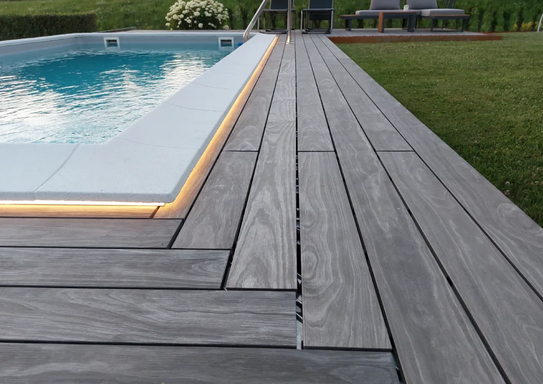 Color Grey Decking Accoya Thermowood Color Grey Decking Accoya Thermowood
